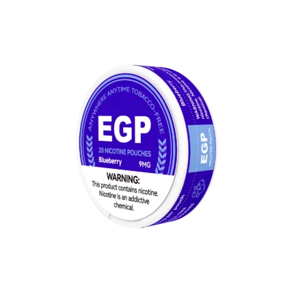 EGP Blueberry Nicotine Pouches - EGP Blueberry nicotine pouches in Canada gallery image 2