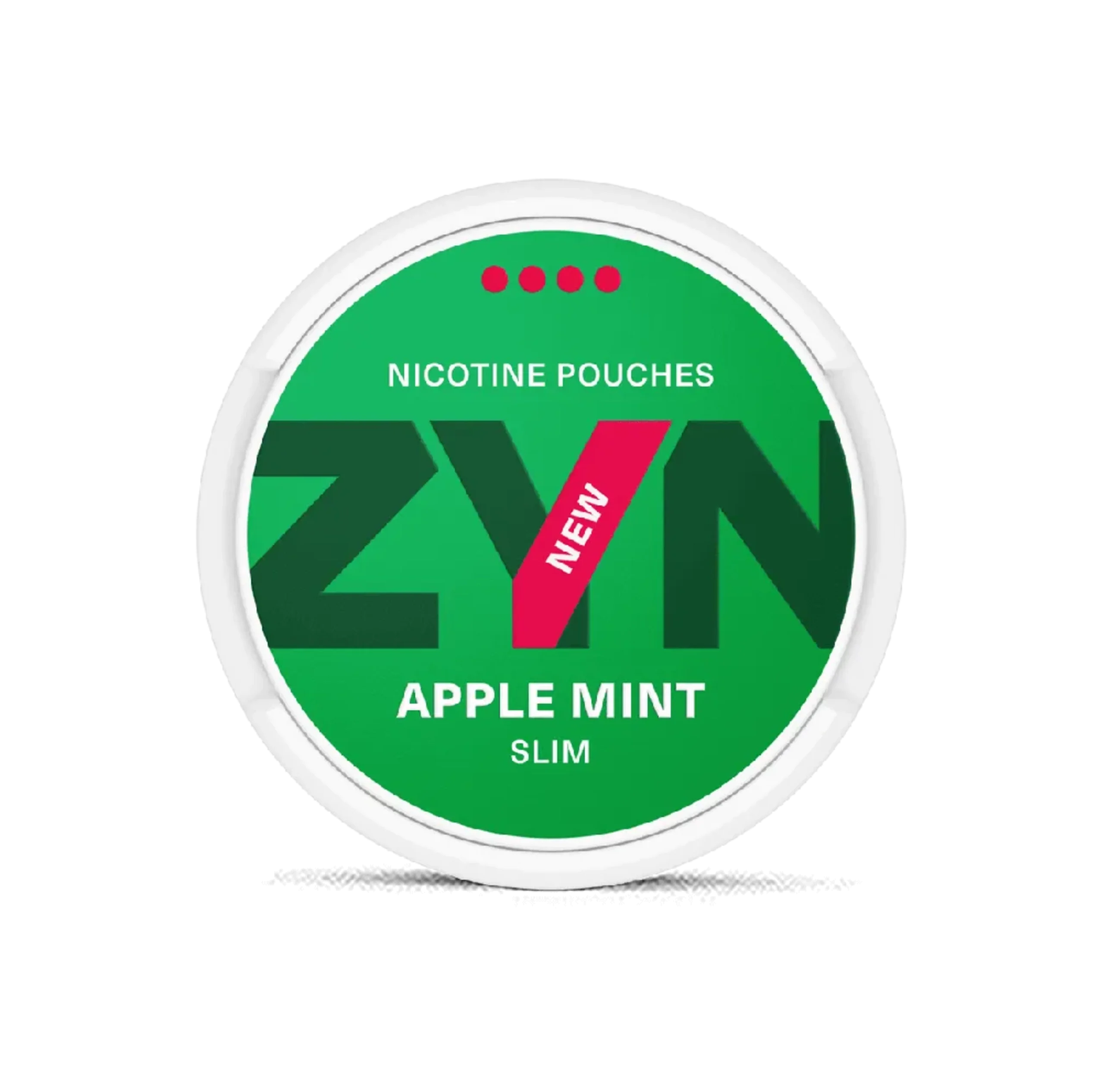 Featured nicotine pouch tin