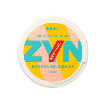 ZYN Banana Milkshake Nicotine Pouches - ZYN Banana Milkshake nicotine pouches in Canada product image