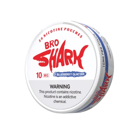 BROSHARK Blueberry Glacier Nicotine Pouches - BROSHARK Blueberry Glacier nicotine pouches in Canada product image