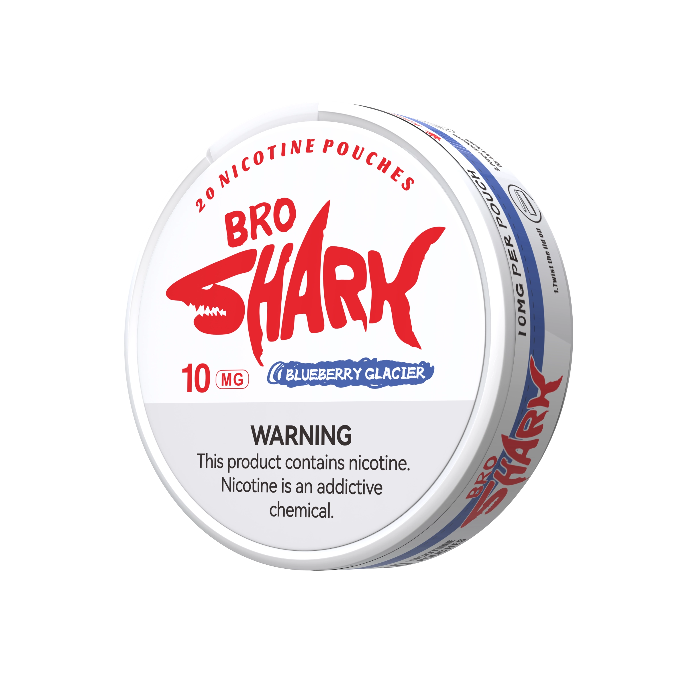IRONSHARK BLUEBERRY GLACIER tin