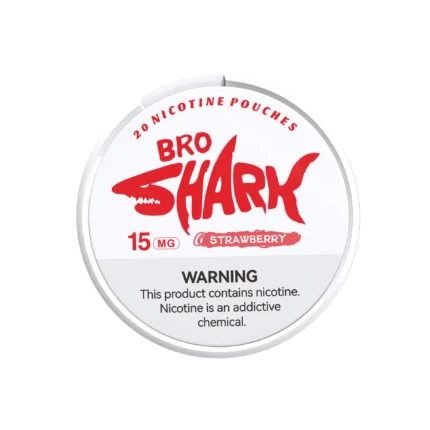 BROSHARK Strawberry Nicotine Pouches - BROSHARK Strawberry nicotine pouches in Canada gallery image 2