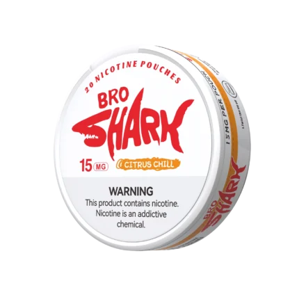BROSHARK Citrus Chill Nicotine Pouches - BROSHARK Citrus Chill nicotine pouches in Canada product image