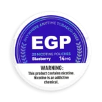 EGP Blueberry Nicotine Pouches - EGP Blueberry nicotine pouches in Canada gallery image 6