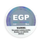 EGP Chill Nicotine Pouches - EGP Chill nicotine pouches in Canada product image