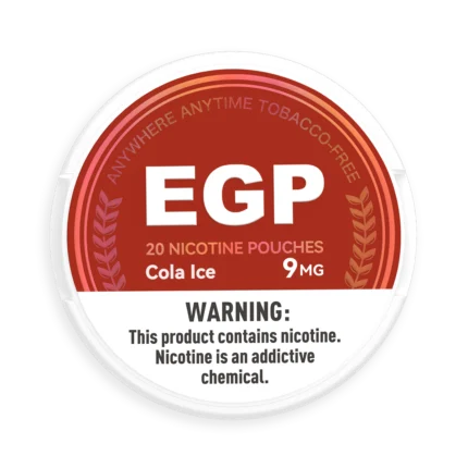 EGP Cola Ice Nicotine Pouches - EGP Cola Ice nicotine pouches in Canada gallery image 2