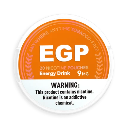 EGP Energy Drink Nicotine Pouches - EGP Energy Drink nicotine pouches in Canada product image
