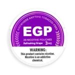 EGP Grape Nicotine Pouches - EGP Grape nicotine pouches in Canada product image