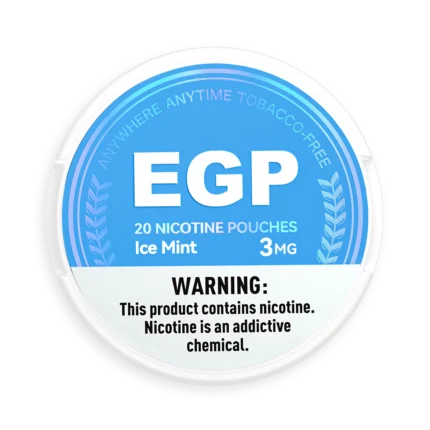 EGP Ice Mint Nicotine Pouches - EGP Ice Mint nicotine pouches in Canada product image