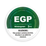 EGP Wintergreen Nicotine Pouches - EGP Wintergreen nicotine pouches in Canada product image