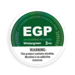 EGP Wintergreen Nicotine Pouches - EGP Wintergreen nicotine pouches in Canada product image
