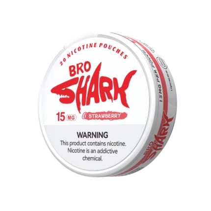BROSHARK Strawberry Nicotine Pouches - BROSHARK Strawberry nicotine pouches in Canada product image