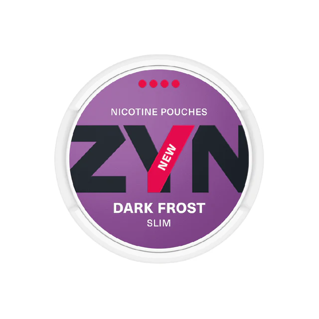 Zyn Dark Frost Slim 11mg product tin