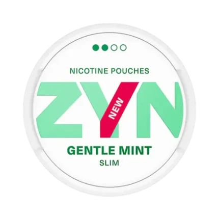 ZYN Gentle Mint Nicotine Pouches - ZYN Gentle Mint nicotine pouches in Canada product image