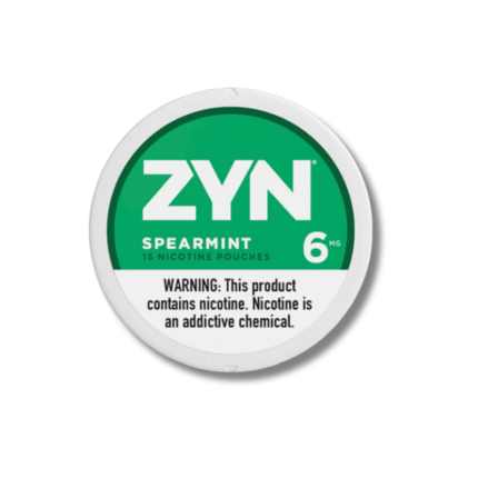 ZYN Spearmint Nicotine Pouches - ZYN Spearmint nicotine pouches in Canada product image