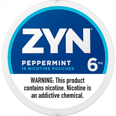 ZYN Peppermint Nicotine Pouches - ZYN Peppermint nicotine pouches in Canada product image